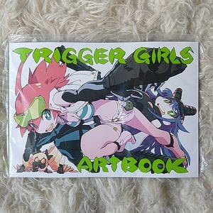 TRIGGER Girls Anime Manga Art Book Rare New